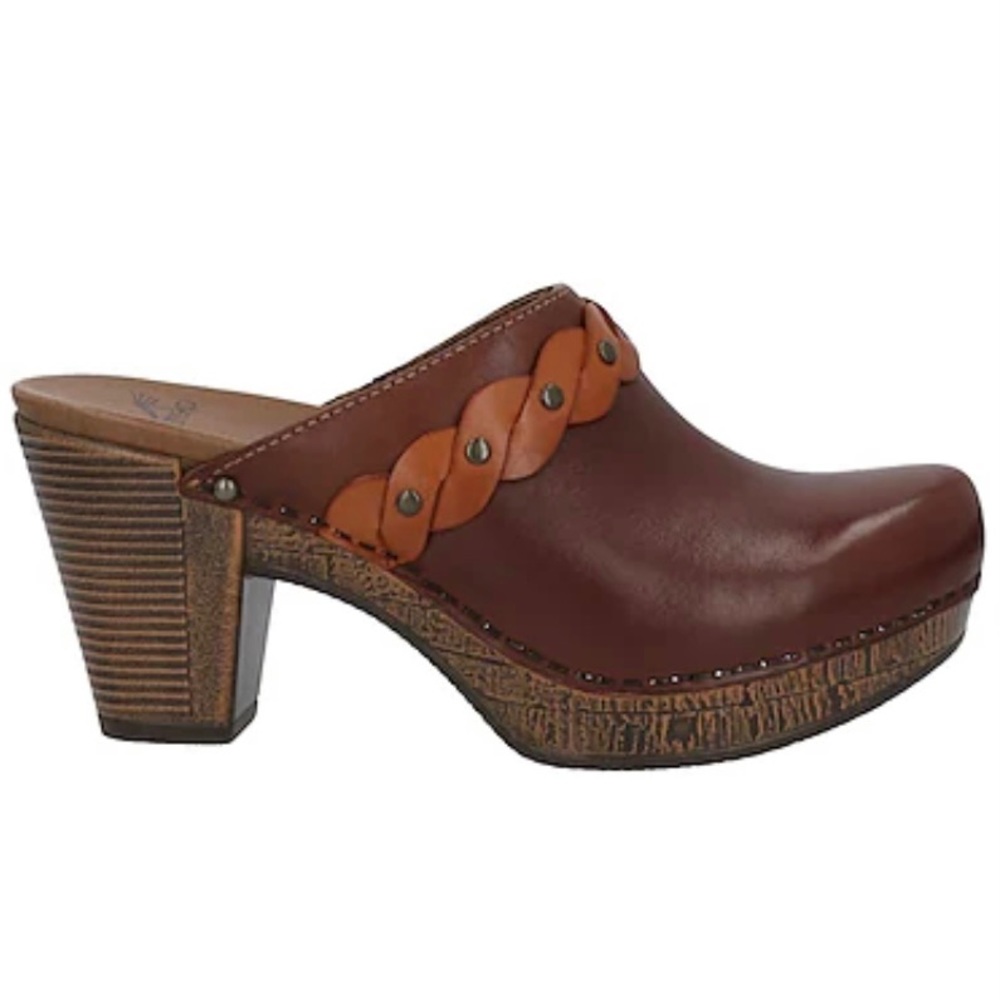 Dansko Rach Leather Clog Brown 39